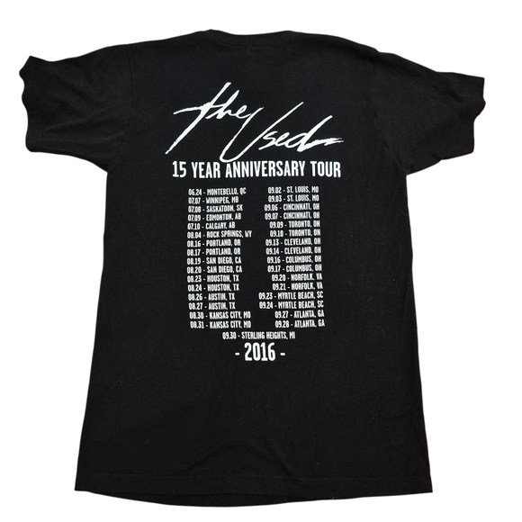 The Used 15th Anniversary Tour T-Shirt - Picture 4 of 5